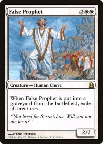 False Prophet Commander Magic card