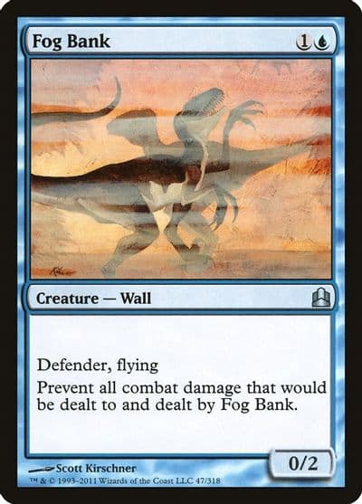 Fog Bank Commander Magic card