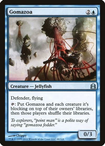 Gomazoa Commander Magic card