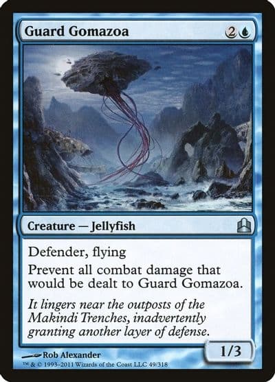 Guard Gomazoa Commander Magic card