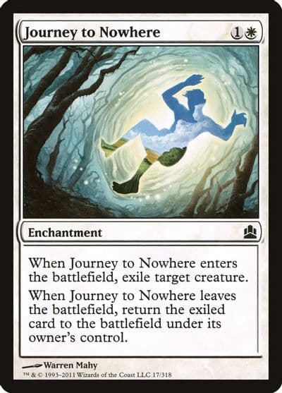 Journey to Nowhere Commander Magic card
