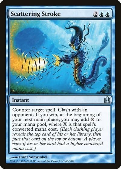 Scattering Stroke Commander Magic card
