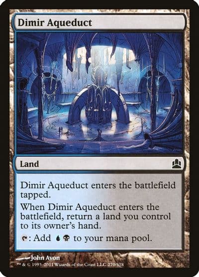 Dimir Aqueduct Commander Magic card