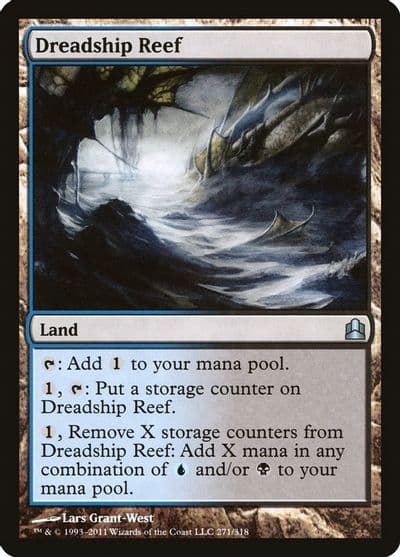 Dreadship Reef Commander Magic card