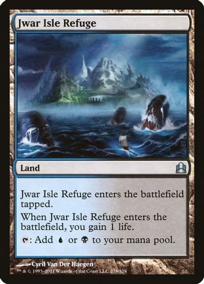 Jwar Isle Refuge Commander Magic card