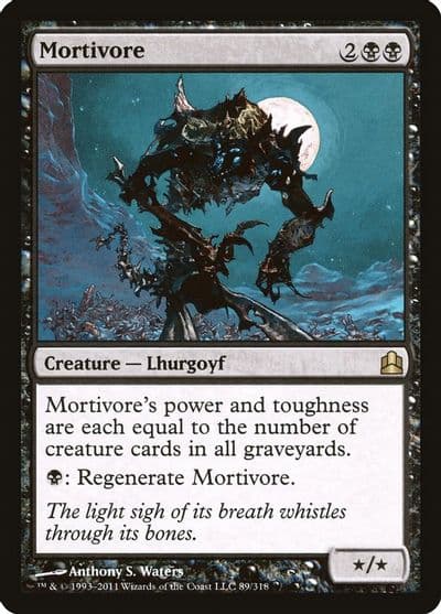Mortivore Commander Magic card