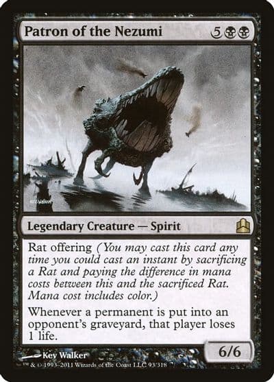 Patron of the Nezumi Commander Magic card