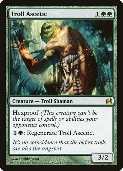 Troll Ascetic Commander Magic card