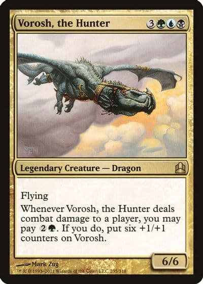 Vorosh the Hunter Commander Magic card