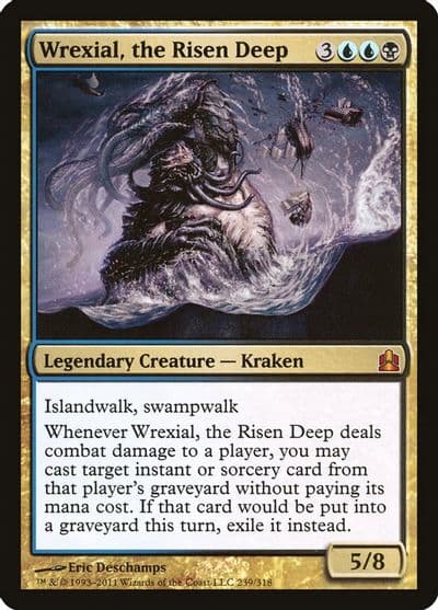 Wrexial the Risen Deep Commander Magic card