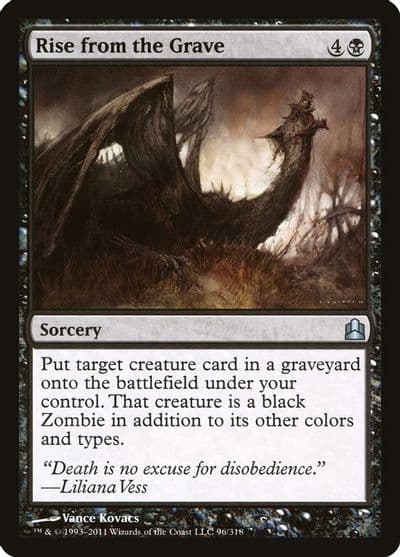 Rise from the Grave Commander Magic card