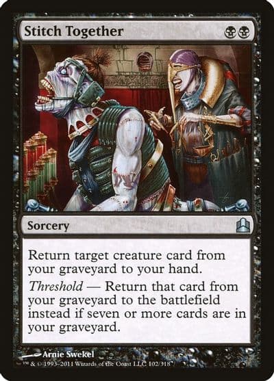 Stitch Together Commander Magic card