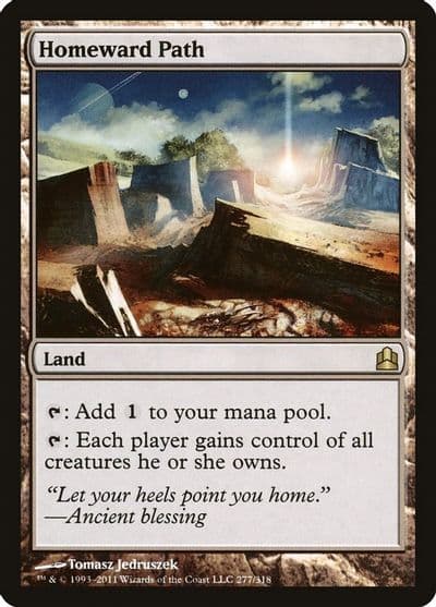 Homeward Path Commander Magic card