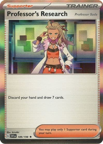 Professor's Research SV01: Scarlet & Violet Base Set Pokemon card