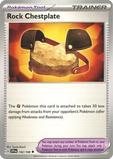 Rock Chestplate SV01: Scarlet & Violet Base Set Pokemon card