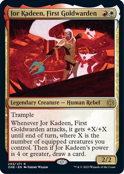 Jor Kadeen First Goldwarden Phyrexia: All Will Be One Magic card