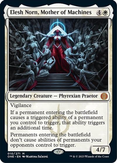 Elesh Norn Mother of Machines Phyrexia: All Will Be One Magic card