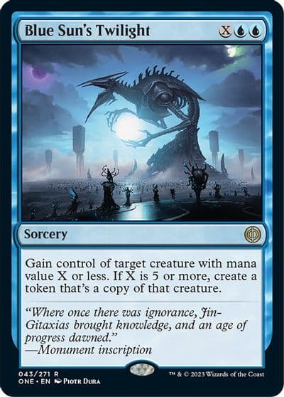 Blue Suns Twilight Phyrexia: All Will Be One Magic card