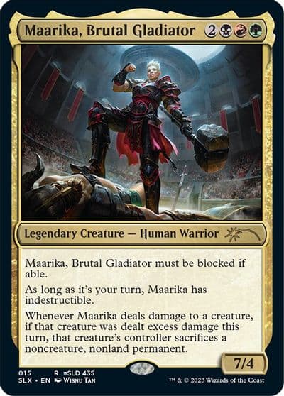 Maarika Brutal Gladiator SLX Cards Magic card