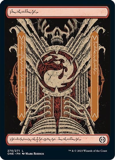 Mountain 270 Full Art Phyrexia: All Will Be One Magic card