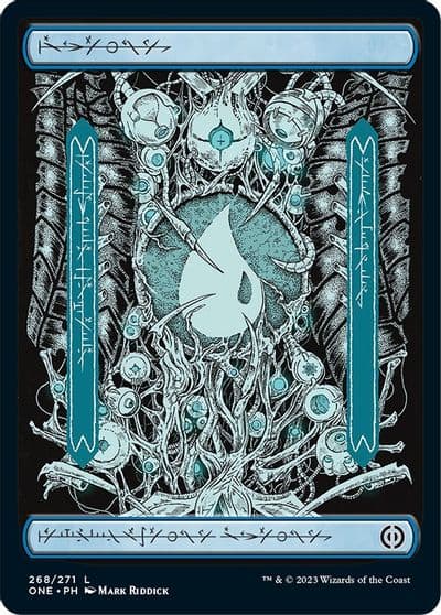 Island 268 Full Art Phyrexia: All Will Be One Magic card