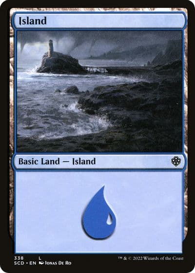 Island 338 Starter Commander Decks Magic card