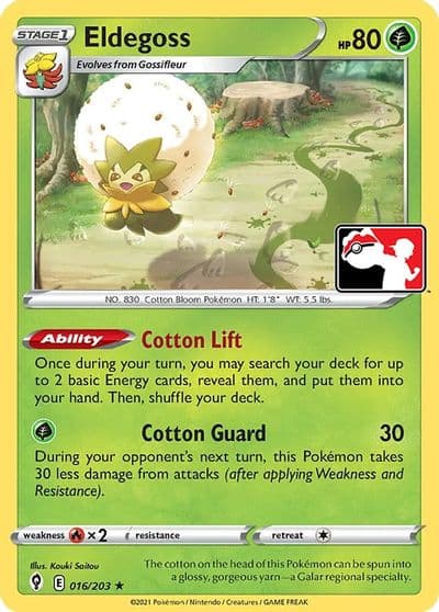 Eldegoss Prize Pack Series Cards Pokemon card