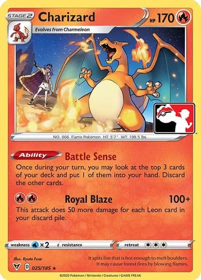 Charizard Prize Pack Series Cards Pokemon card