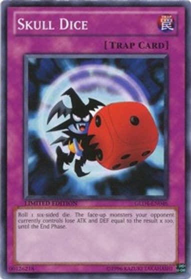 Skull Dice Gold Series 4: Pyramids Edition Yu-Gi-Oh! card