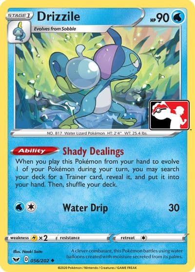 Drizzile Prize Pack Series Cards Pokemon card