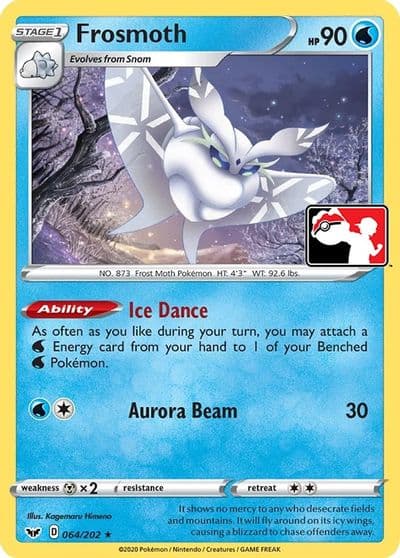 Frosmoth Prize Pack Series Cards Pokemon card