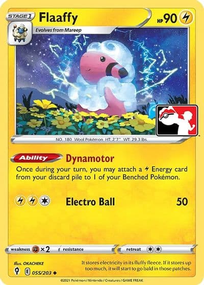 Flaaffy Prize Pack Series Cards Pokemon card