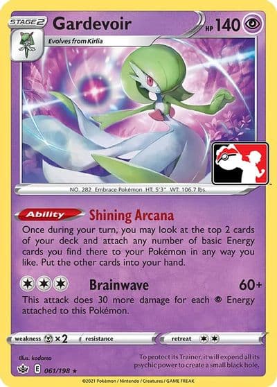 Gardevoir Prize Pack Series Cards Pokemon card