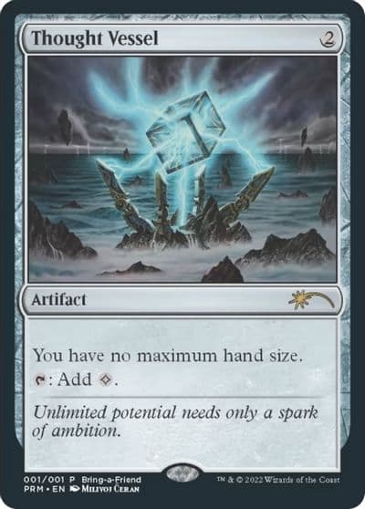 Thought Vessel Bring a Friend Promo Unique and Miscellaneous Promos Magic card