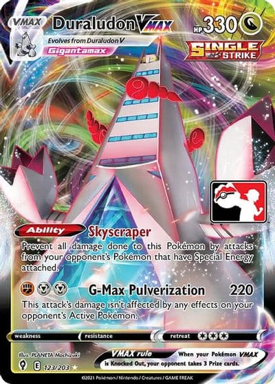 Duraludon VMAX Prize Pack Series Cards Pokemon card