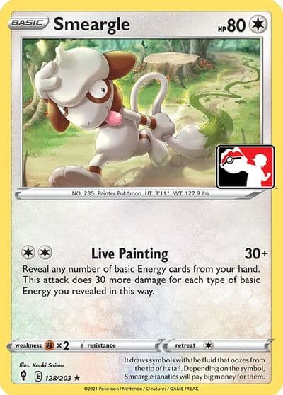 Smeargle Prize Pack Series Cards Pokemon card