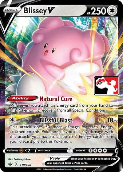 Blissey V Prize Pack Series Cards Pokemon card