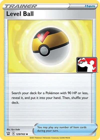Level Ball Prize Pack Series Cards Pokemon card