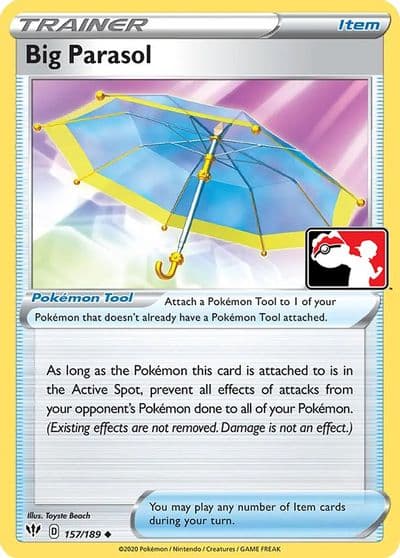 Big Parasol Prize Pack Series Cards Pokemon card