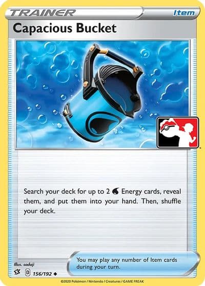 Capacious Bucket Prize Pack Series Cards Pokemon card