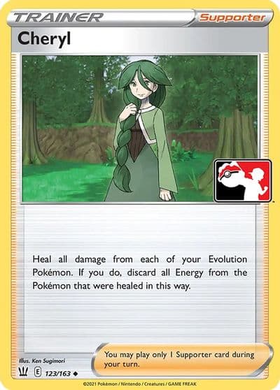 Cheryl Prize Pack Series Cards Pokemon card