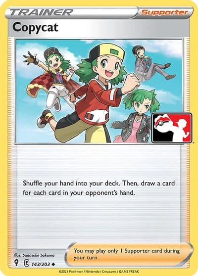 Copycat Prize Pack Series Cards Pokemon card