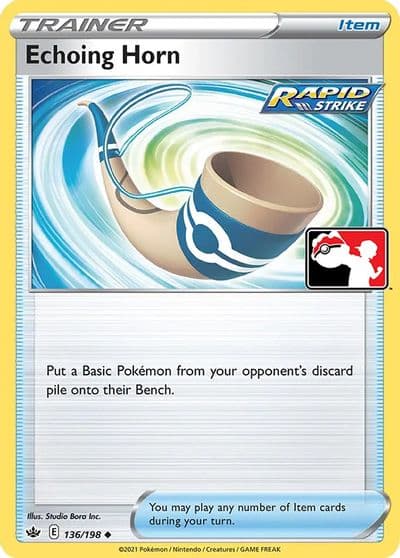 Echoing Horn Prize Pack Series Cards Pokemon card