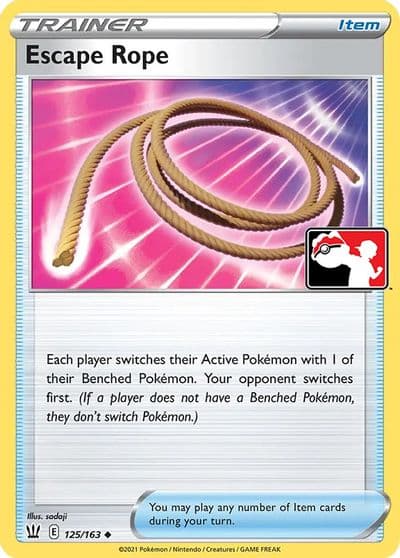 Escape Rope Prize Pack Series Cards Pokemon card