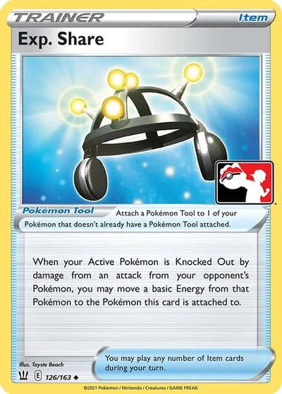 Exp. Share Prize Pack Series Cards Pokemon card