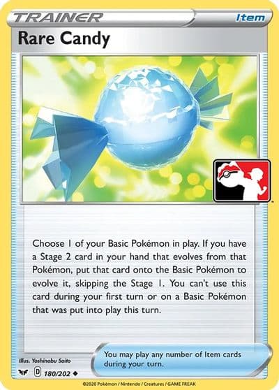 Rare Candy Prize Pack Series Cards Pokemon card