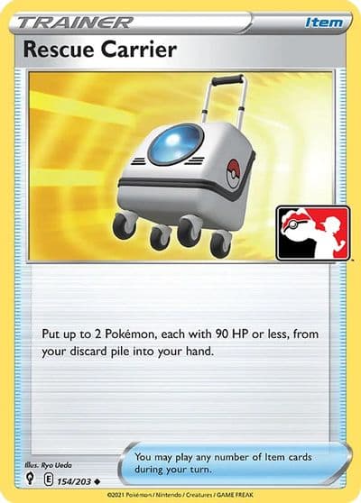 Rescue Carrier Prize Pack Series Cards Pokemon card