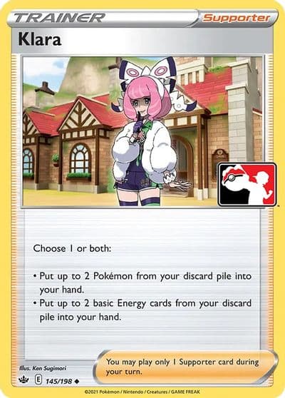 Klara Prize Pack Series Cards Pokemon card