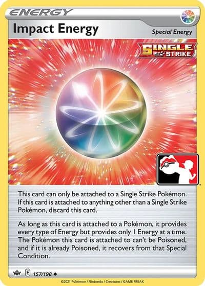 Impact Energy Prize Pack Series Cards Pokemon card
