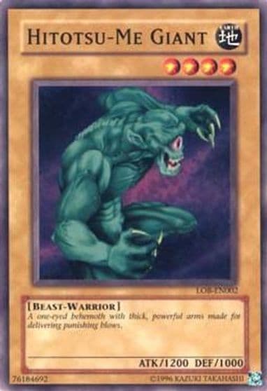 Hitotsu Me Giant Legend of Blue Eyes White Dragon (Worldwide English) Yu-Gi-Oh! card